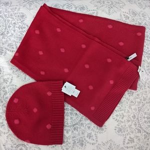 NWT 100% Cashmere Talbot's hat and scarf set